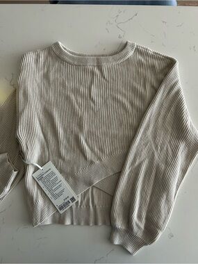 lululemon reversible crossover sweater